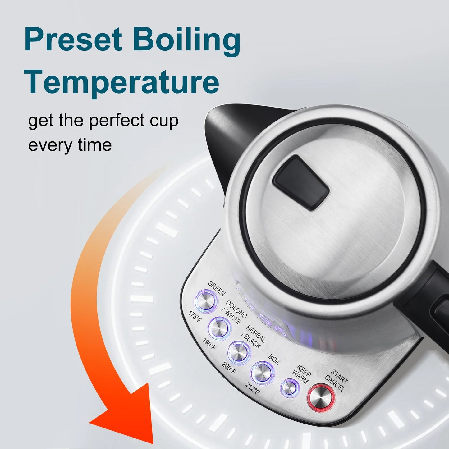 Electric Kettle Temperature Control