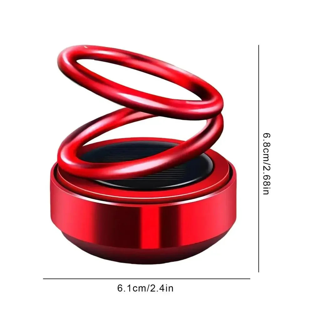 Auto Aromatherapy Rotating Car Air Fresheners Car Decorations Aroma Double Ring Vehicle Diffuser car Accessories