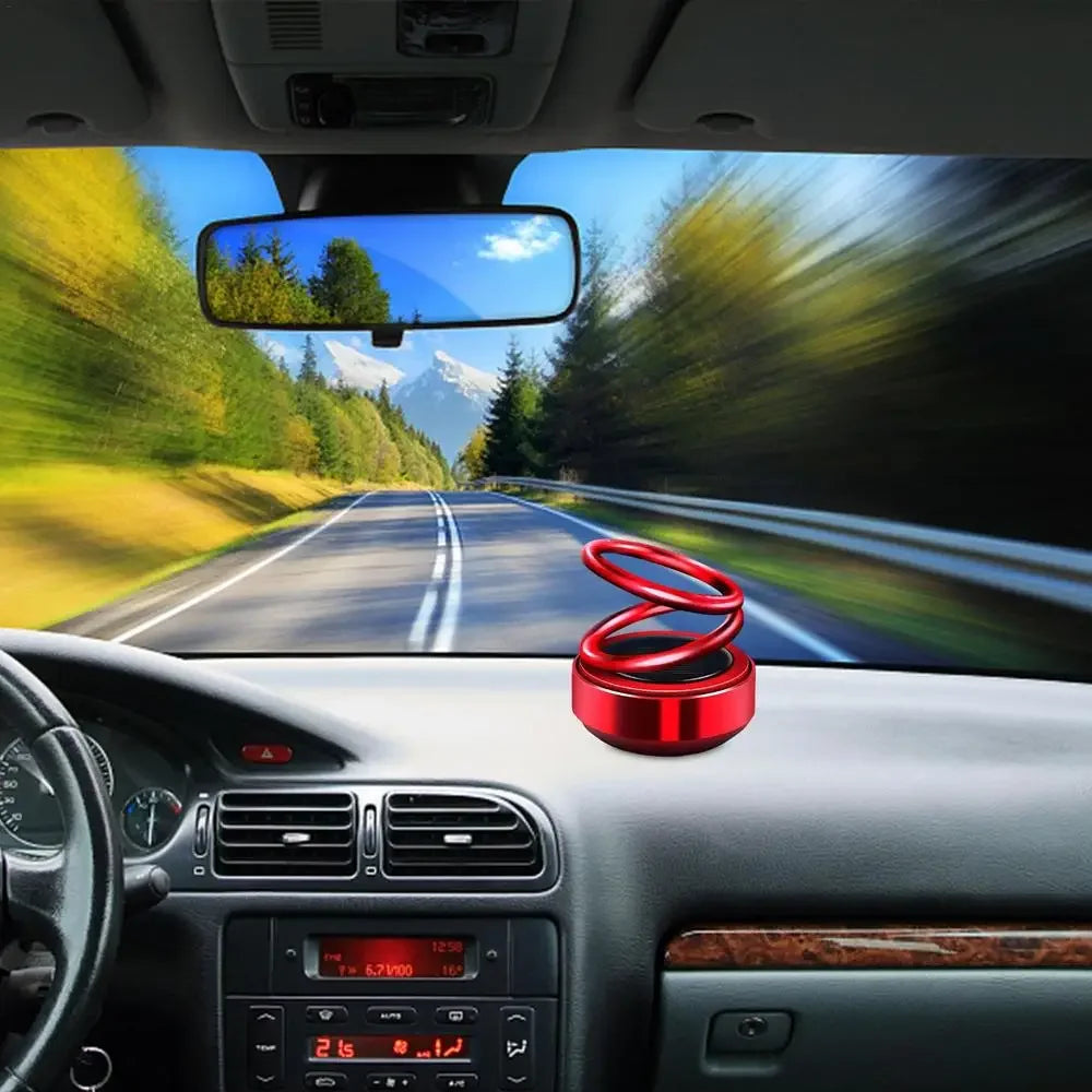 Auto Aromatherapy Rotating Car Air Fresheners Car Decorations Aroma Double Ring Vehicle Diffuser car Accessories