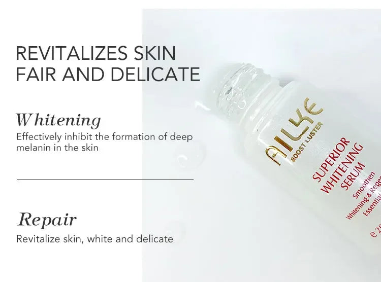 AILKE Whitening Face Cream, Reduce Dark Spots, Sun Spots, Reduce Melanin, With Collagen, Glutathione, For All Skin Types