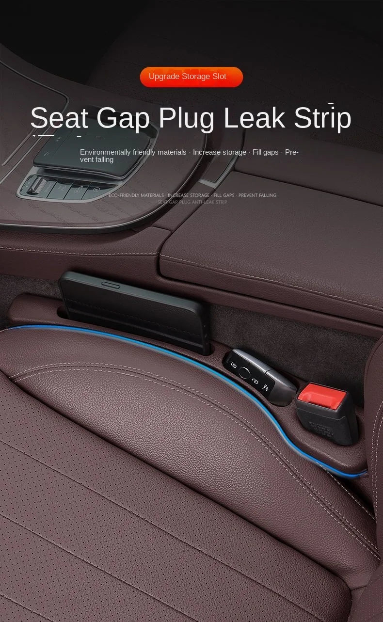 Car seat gap filler strip universal anti-drop car seat gap leak-proof multifunctional car storage box