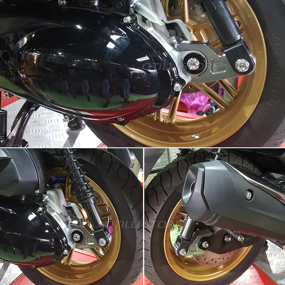 New Motorcycle Accessories Rear Lowering Kit 25mm CNC Aluminum For Honda ADV350 ADV 350 adv350 adv 350 2022-2024 2023