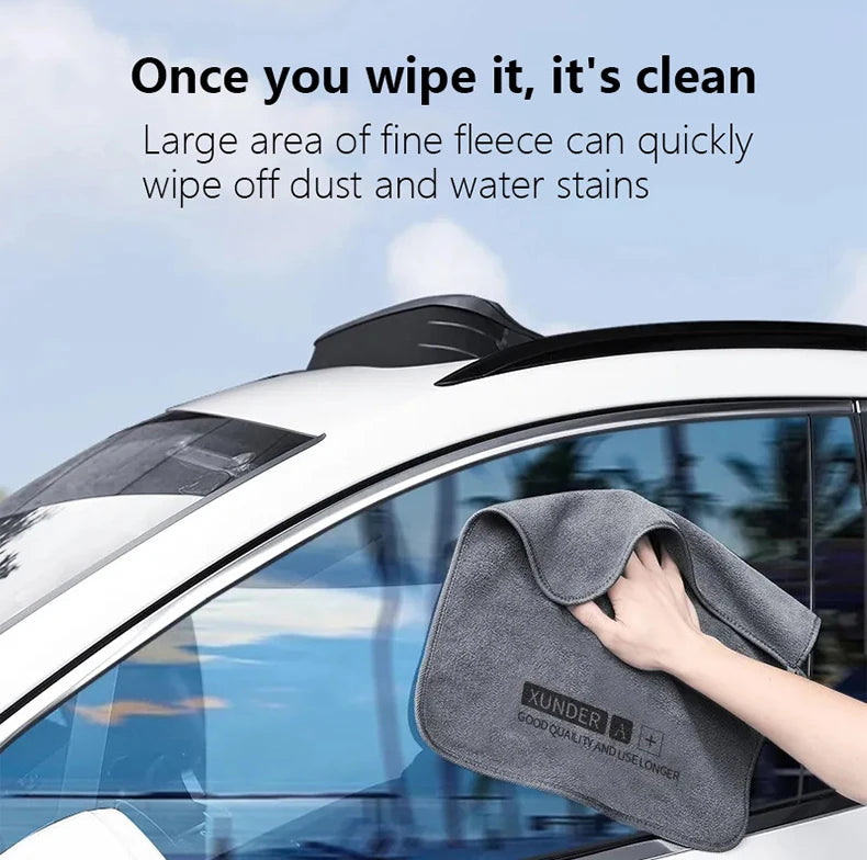 Car Wash High End Microfiber Towel Car Cleaning Drying Cloth Hemming Car Care Cloth Detailing Wash Towel