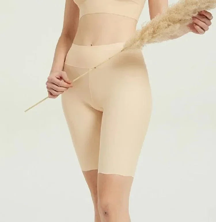 Seamless High Waist Safety Short Pants Women Plus Size Under Skirt Boxers Female Anti Chafing Thigh Panties Underwear Shorts - JZ collection