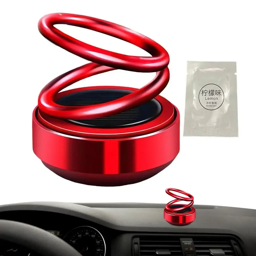 Auto Aromatherapy Rotating Car Air Fresheners Car Decorations Aroma Double Ring Vehicle Diffuser car Accessories