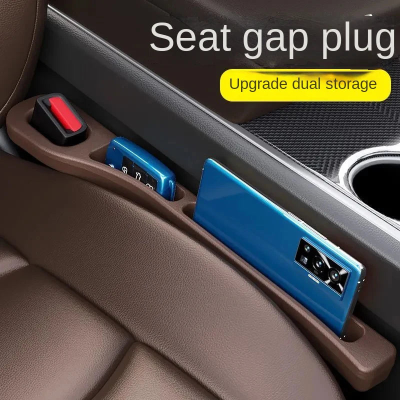 Car seat gap filler strip universal anti-drop car seat gap leak-proof multifunctional car storage box