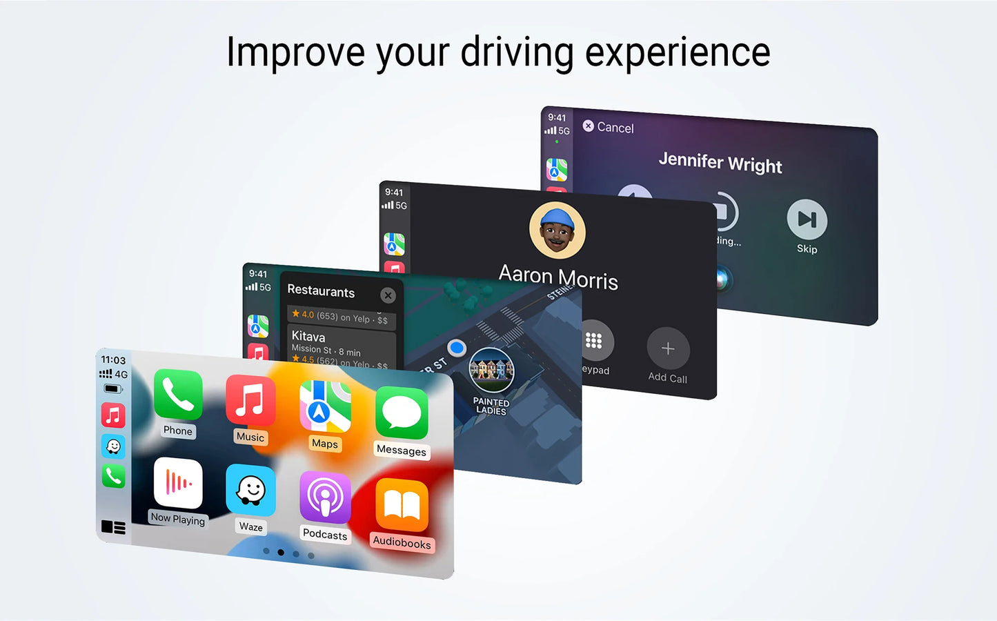 OTTOCAST U2 Air PRO Wired To Wireless CarPlay Adapter USB Dongle Smart Ai Box Car Accessories for VW Nissan Ford Volvo Kia Benz