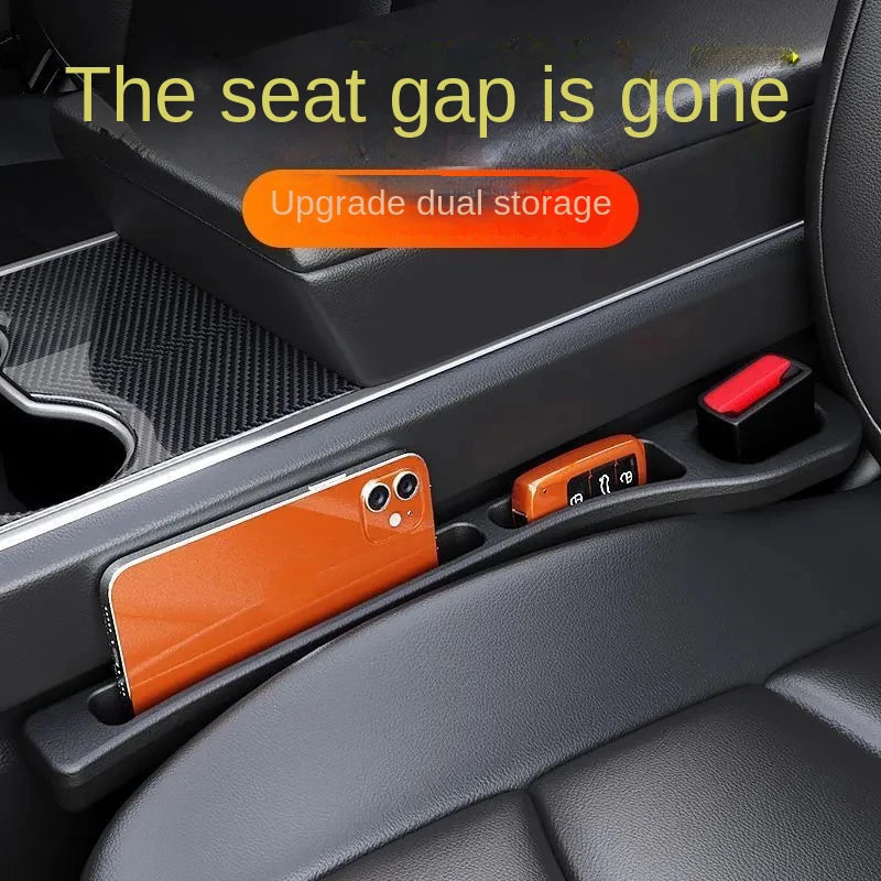 Car seat gap filler strip universal anti-drop car seat gap leak-proof multifunctional car storage box