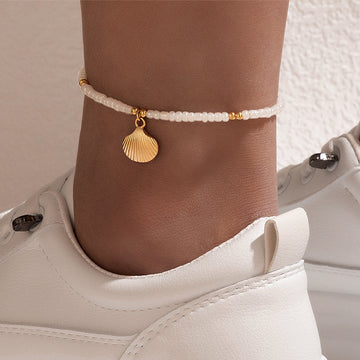 Beach Vacation Shell Anklet Bohemian Style