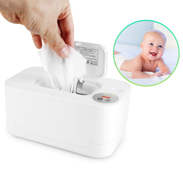 1Pc Baby Wipe Warmer With 3 Temperature Settings Type C Powered