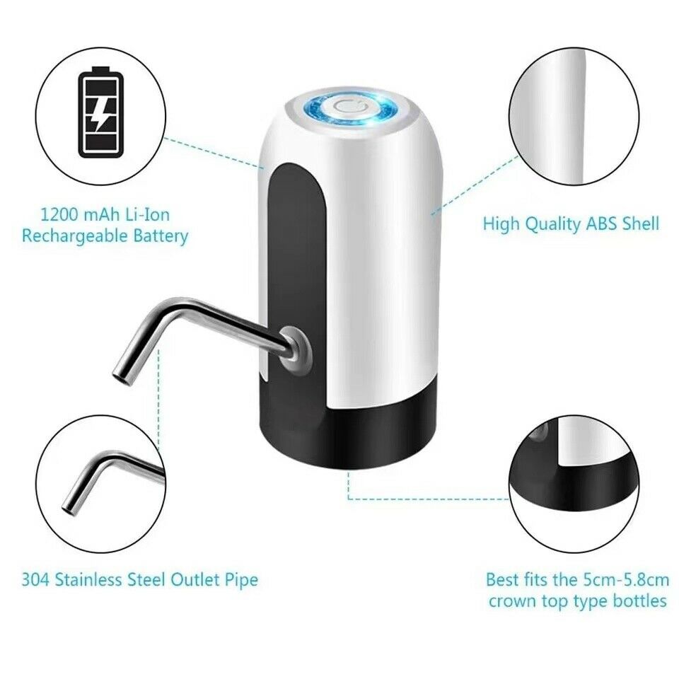 Water Bottle Electric Automatic Universal Dispenser 5 Gallon
