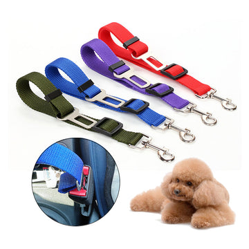 High Quality Durable Pet Cat Dog Vehicle Leash Nylon Adjustable