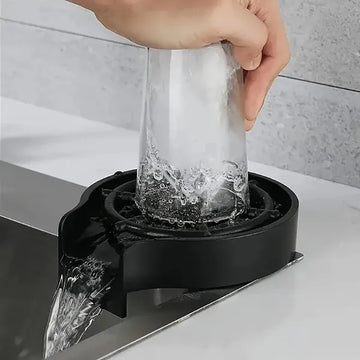 Two-piece Kitchen Sink Faucet Cup Flusher, Automatic Sink Flusher
