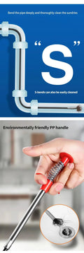 60cm Spring Pipe Dredging Tool - JZ collection