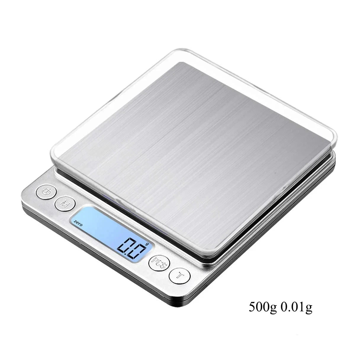 Digital Kitchen Scale – 500g x 0.01g Precision Food & Jewelry Scale with LCD Display