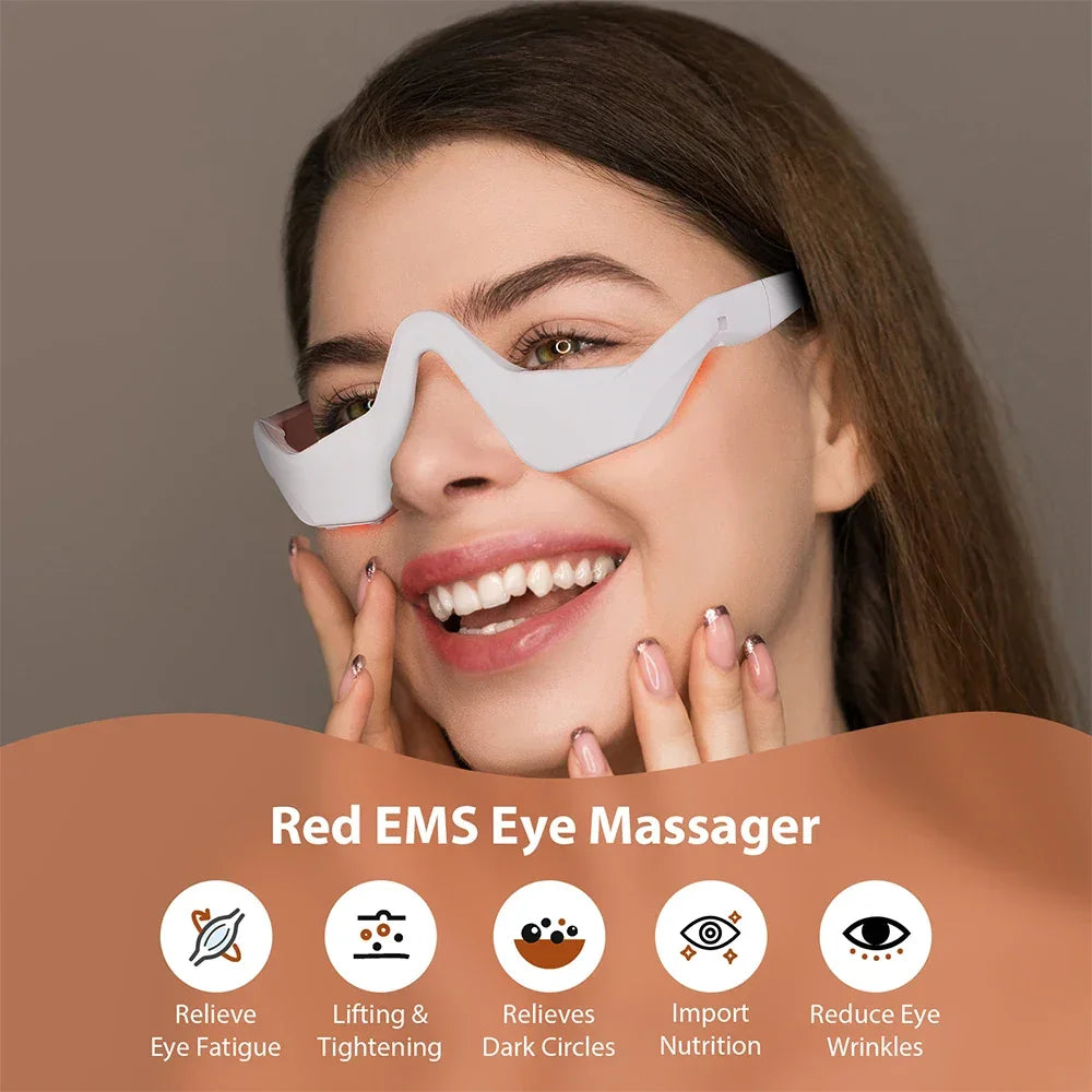 Anti-Aging Eye Massager Eyes Fatigue Relief Relaxation Relieve Dark Circles EMS Eye Care Massage
