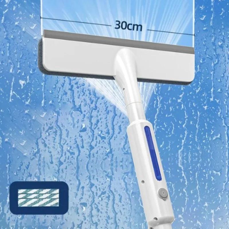 Double-Sided Spray Expansion Window Cleaner Spray Window Cleaner 2 In 1 Window Squeegee With Spray Bottle Window Cleaning - JZ collection