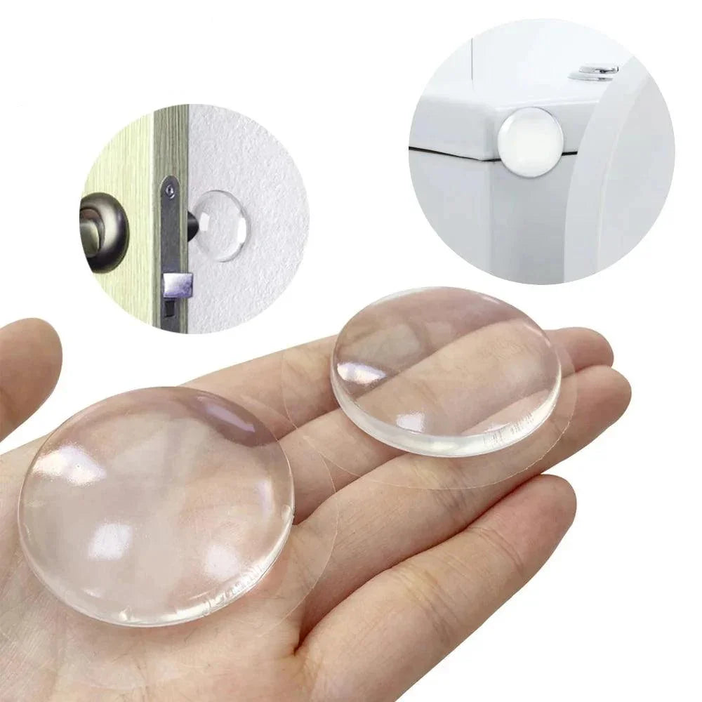 Round Transparent Soft Silicone Non-slip Door Stopper - JZ collection