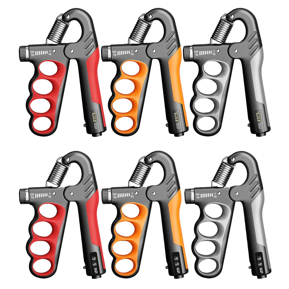 Adjustable Grip Strength Trainer – Hand & Wrist Exercise Gripper (5–100KG Resistance)