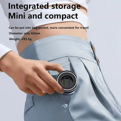 Electric Vacuum Magnetic Car Phone Mount – Foldable Strong Suction Phone Holder Stand