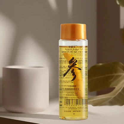 Ginseng Face Serum Lifting Firming Anti-aging Essential Oil Anti Wrinkle Fade Fine Line Nourishing Moisturizing Skin Care 120ml