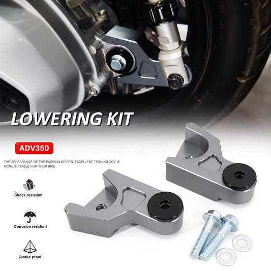 New Motorcycle Accessories Rear Lowering Kit 25mm CNC Aluminum For Honda ADV350 ADV 350 adv350 adv 350 2022-2024 2023