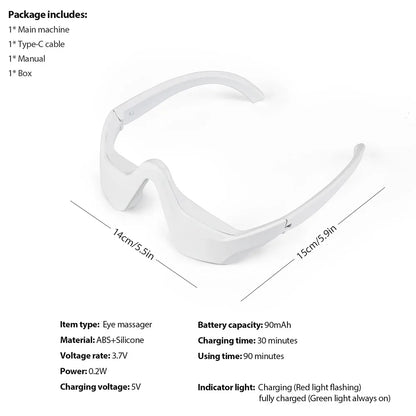 Anti-Aging Eye Massager Eyes Fatigue Relief Relaxation Relieve Dark Circles EMS Eye Care Massage