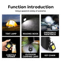 Multifunctional Mini LED Flashlight Keychain - JZ collection