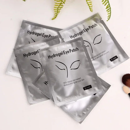 50/100/200 Pairs Eyelash Pad Gel Hydrogel Eye Patch Grafting Under Eye Paper Sticker Fox Wraps Eyelash Extension Makeup Tools