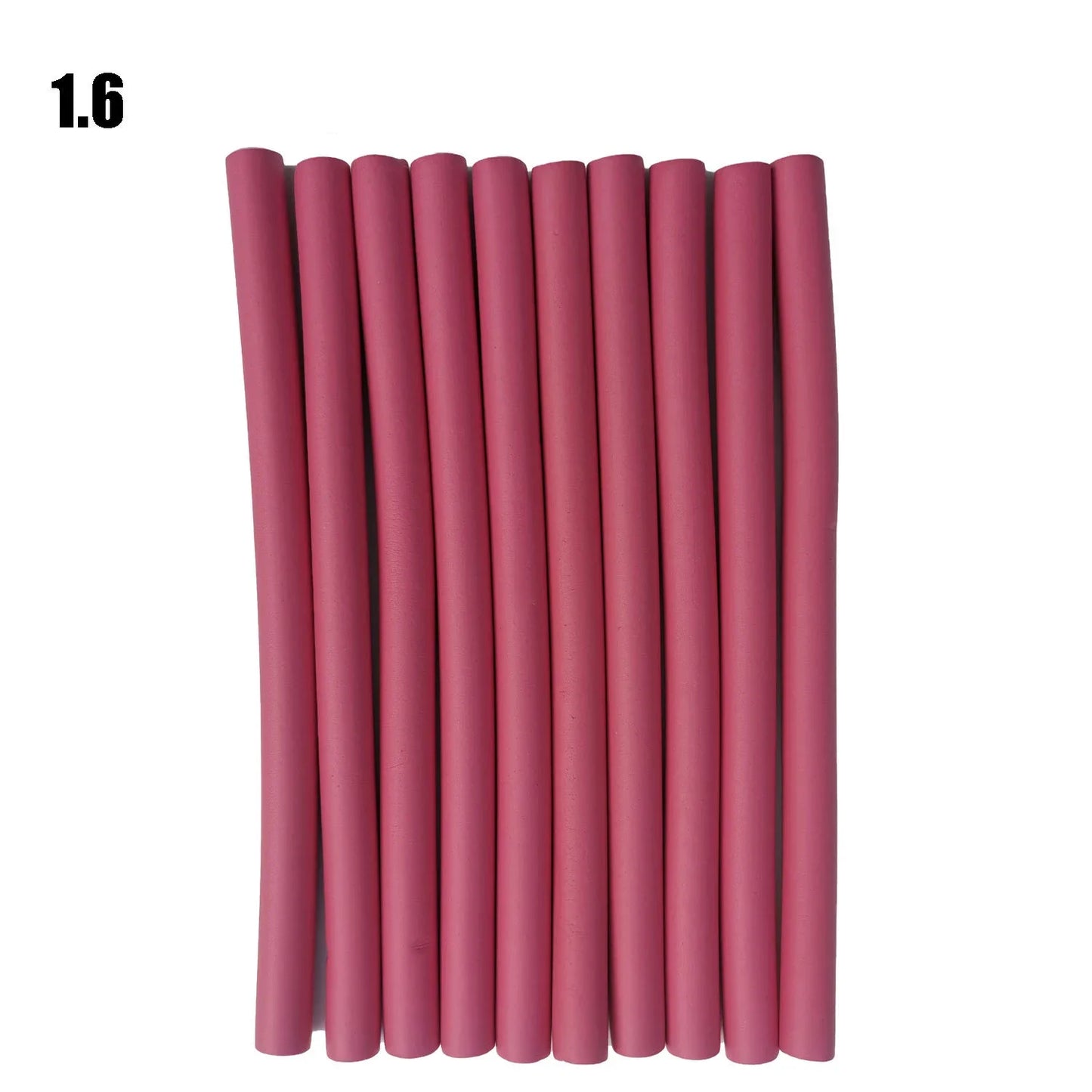 Flexible Hair Curling Rods – 10PCS No-Heat Soft Foam Hair Rollers