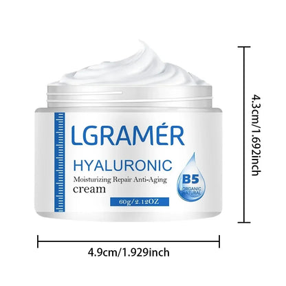 Face Cream Hyaluronic Acid Collagen Reducing Fine Lines Facial Care Anti Wrinkle Moisturizing Brightening Skin Tone Night Creams