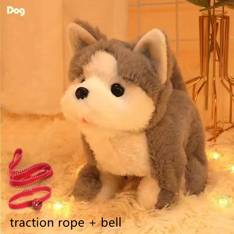 Baby Toy Dogs That Walks and Barks Tail Wagging Plush Interactive Electronic Pets Puppy Montessori Toys for Girls Toddlers Kids - JZ collection