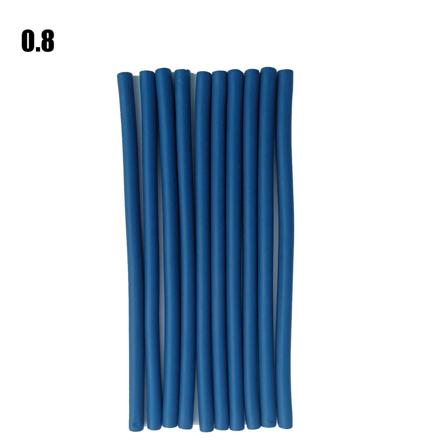 Flexible Hair Curling Rods – 10PCS No-Heat Soft Foam Hair Rollers