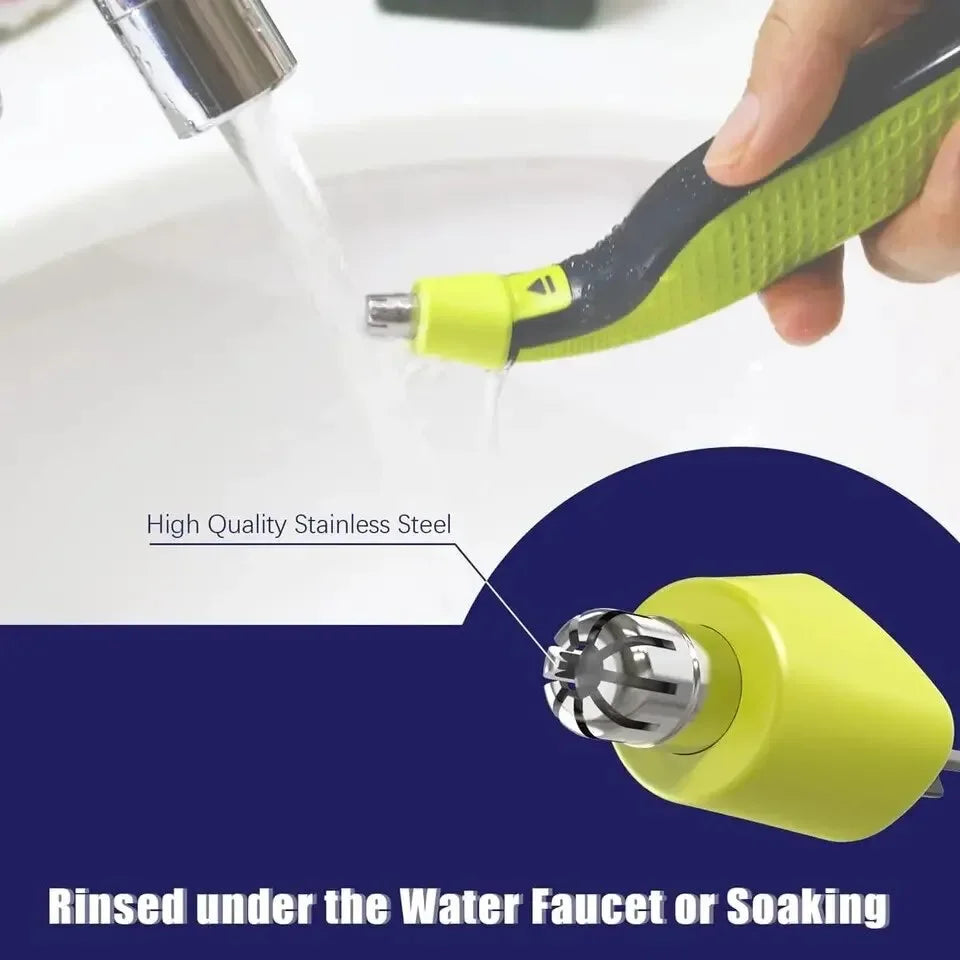 Nose Hair Trimmer Stainless Steel Nose & Ear and Eyebrows Trimmers for One Blade Pro 360/QP6530/QP6510/QP6520 ﻿