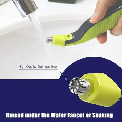 Nose Hair Trimmer Stainless Steel Nose & Ear and Eyebrows Trimmers for One Blade Pro 360/QP6530/QP6510/QP6520 ﻿