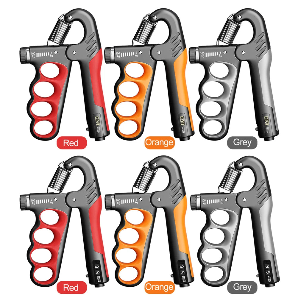 Adjustable Grip Strength Trainer – Hand & Wrist Exercise Gripper (5–100KG Resistance)