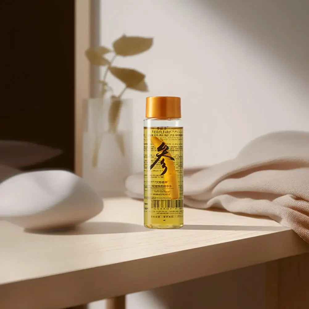 Ginseng Face Serum Lifting Firming Anti-aging Essential Oil Anti Wrinkle Fade Fine Line Nourishing Moisturizing Skin Care 120ml