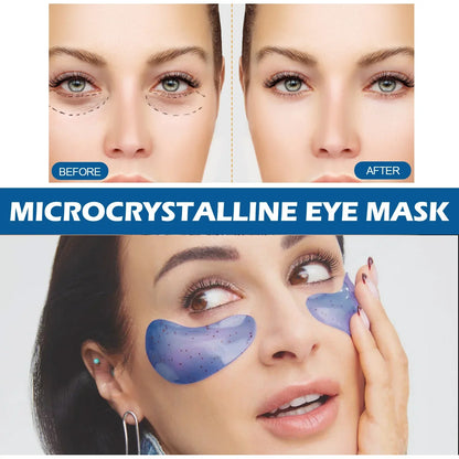 EELHOE Collagen Eye Mask Lightens Fine Lines and Dark Circles Hydrates, Moisturizes, Firms and Lifts Crystal Eye Masks