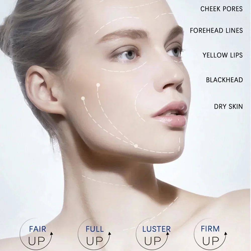 Face Cream Hyaluronic Acid Collagen Reducing Fine Lines Facial Care Anti Wrinkle Moisturizing Brightening Skin Tone Night Creams