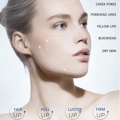 Face Cream Hyaluronic Acid Collagen Reducing Fine Lines Facial Care Anti Wrinkle Moisturizing Brightening Skin Tone Night Creams