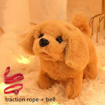 Baby Toy Dogs That Walks and Barks Tail Wagging Plush Interactive Electronic Pets Puppy Montessori Toys for Girls Toddlers Kids - JZ collection