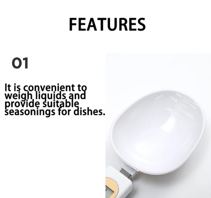 Mini Digital Spoon Scale – Electronic Measuring Spoon with LCD Display (0.1–500g)