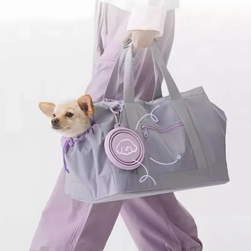 Foldable Silicone Pet Bowl – Portable Food & Water Container for Dogs and Cats