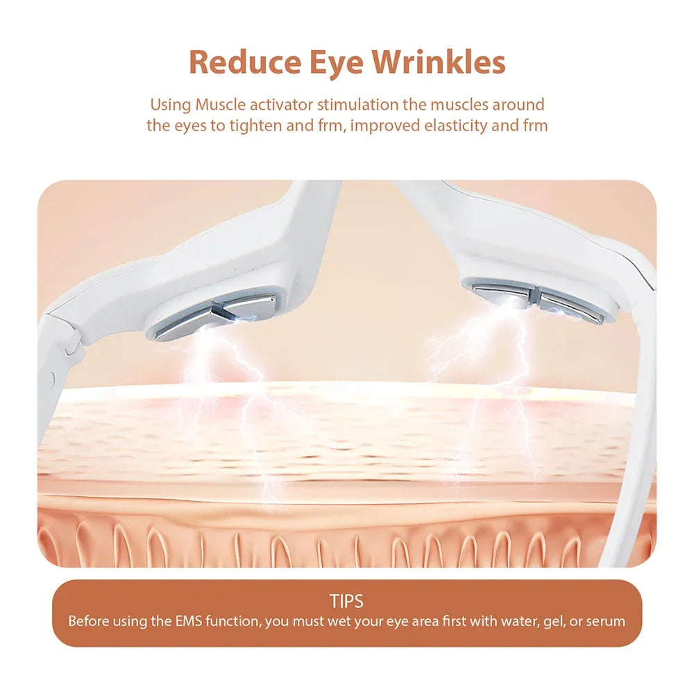 Anti-Aging Eye Massager Eyes Fatigue Relief Relaxation Relieve Dark Circles EMS Eye Care Massage