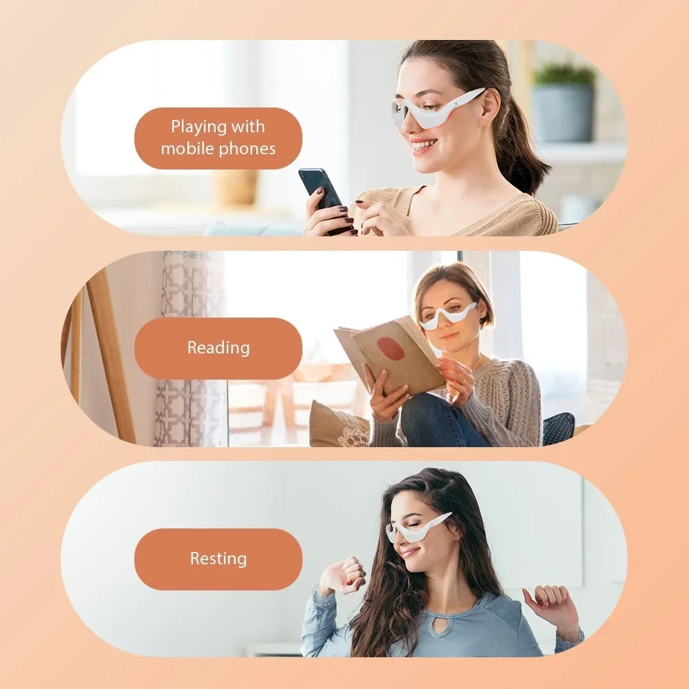 Anti-Aging Eye Massager Eyes Fatigue Relief Relaxation Relieve Dark Circles EMS Eye Care Massage
