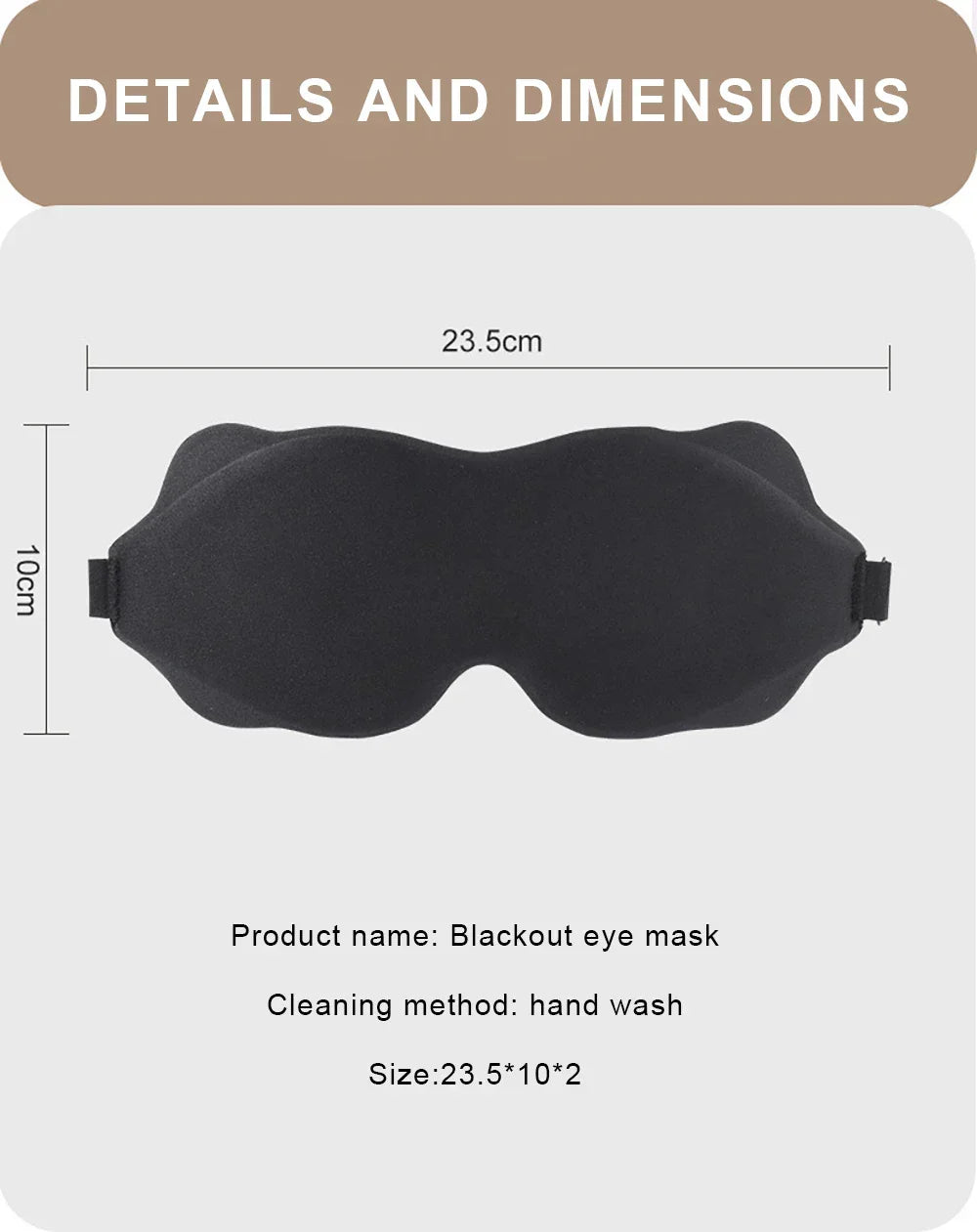 Sleeping Mask Eyepatch Blindfold Light Travel Eye Mask for 3D Sleeping Mask Slaapmasker Night Sleep Patch Portable Eyemask Pad