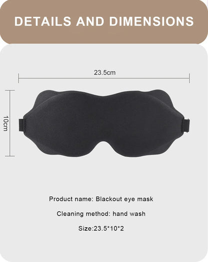 Sleeping Mask Eyepatch Blindfold Light Travel Eye Mask for 3D Sleeping Mask Slaapmasker Night Sleep Patch Portable Eyemask Pad