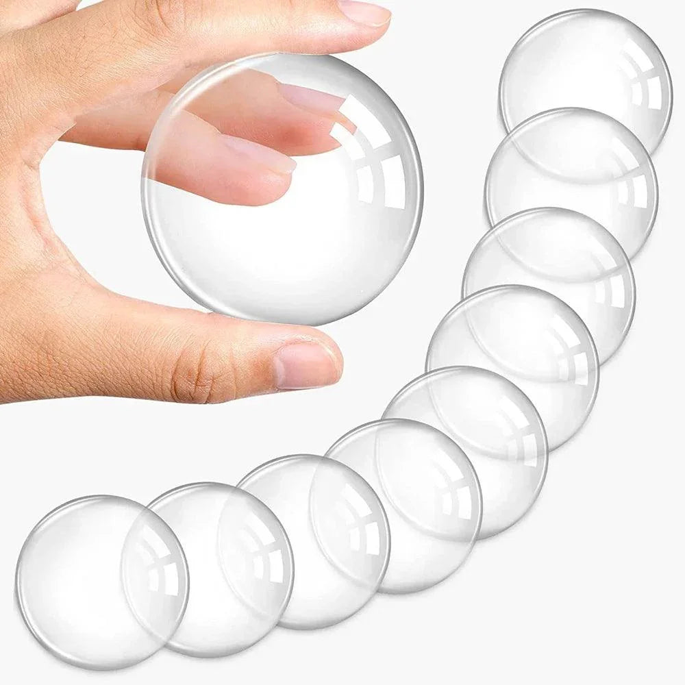Round Transparent Soft Silicone Non-slip Door Stopper - JZ collection