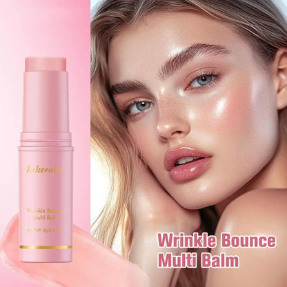 Moisturizing Wrinkle Bounce Balm Stick Collagen Deep Hydration Balm Anti Aging Balm Cream Dull Cosmetics Tighten Skin Care