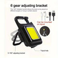 Multifunctional Mini LED Flashlight Keychain - JZ collection